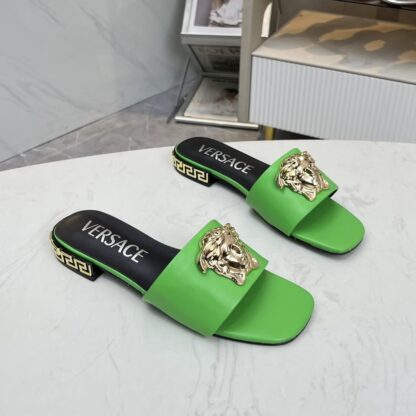 VERSACE flat slide sandals - Image 3