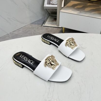 VERSACE flat slide sandals - Image 3