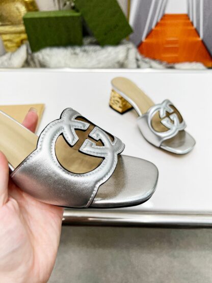 Gucci mid-heel slippers - Image 3