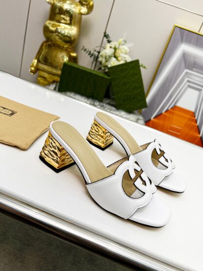 Gucci mid-heel slippers - Image 2
