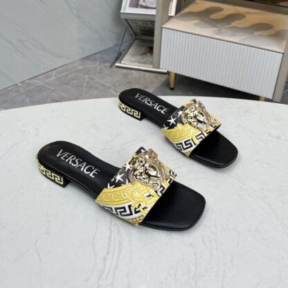 VERSACE flat slide sandals - Image 3