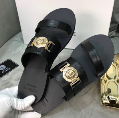 VERSACE new flat sandals - Image 3