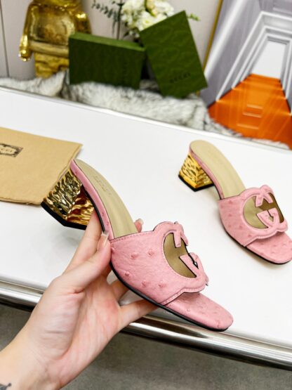 Gucci mid-heel slippers - Image 4