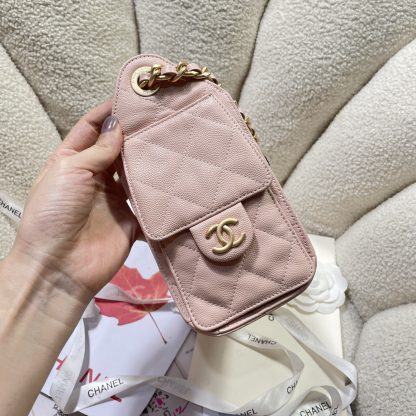 Chanel elegant pink handbag - Image 4
