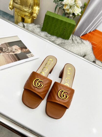 Gucci mid-heel slippers - Image 3