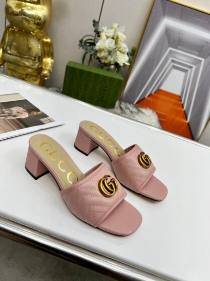 Gucci mid-heel slippers - Image 3