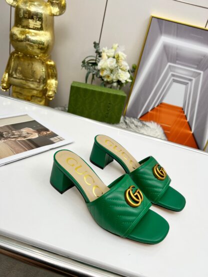 Gucci mid-heel slippers - Image 3