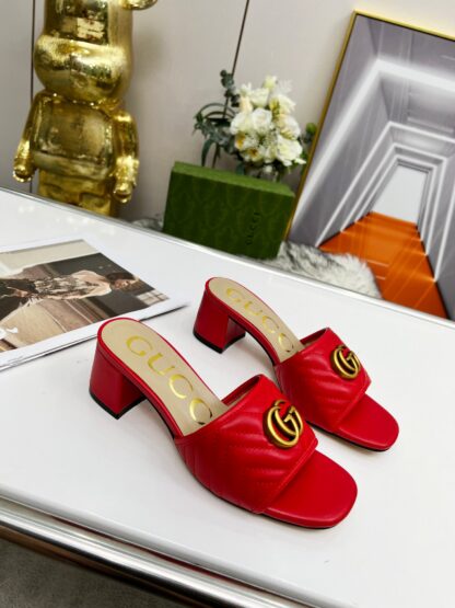 Gucci mid-heel slippers - Image 3