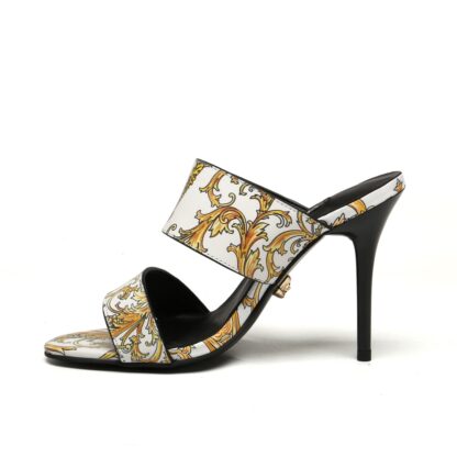 VERSACE high heel printed sandals high heels - Image 3