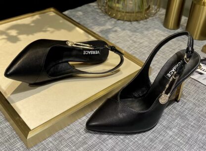 VERSACE SHOULDER HIGH HEEL SANDALS - Image 3