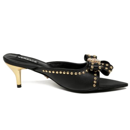 VERSACE Bow Temperament Sandals High Heels - Image 3