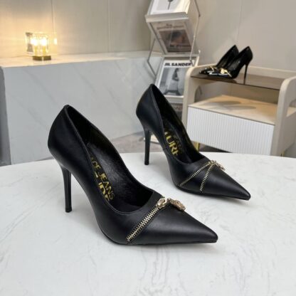 VERSACE Pointed Toe High Heels - Image 3