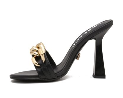 VERSACE chain sandals high heels - Image 3
