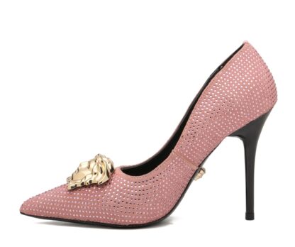 VERSACE Fashion Trend Hot Diamond High Heels - Image 3