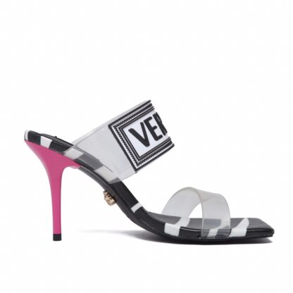 VERSACE new color matching high heel sandals - Image 3