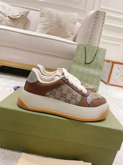 Gucci Chunky B series sneakers, couple style small fat thick-soled dirty shoes - Image 3