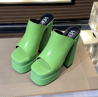 VERSACE Platform Super High Heel Sandals High Heels - Image 3
