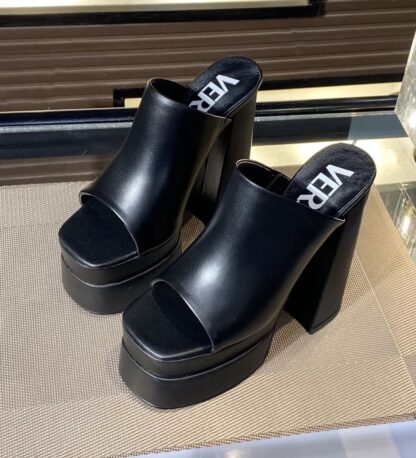 VERSACE stylish super high heel sandals high heels - Image 3