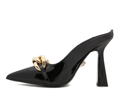 VERSACE Fashion Classic Chain High Heels - Image 3