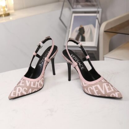 VERSACE New Slingback High Heels - Image 3