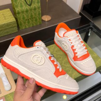 Gucci Early Spring Latest Hot 80 Couples Casual Retro Distressed White Shoes