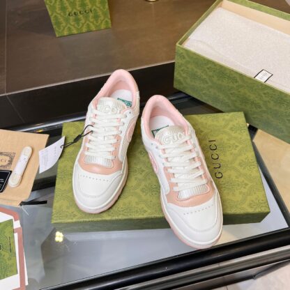 Gucci Early Spring Latest Hot 80 Couples Casual Retro Distressed White Shoes - Image 4
