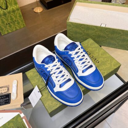 Gucci Early Spring Latest Hot 80 Couples Casual Retro Distressed White Shoes - Image 4