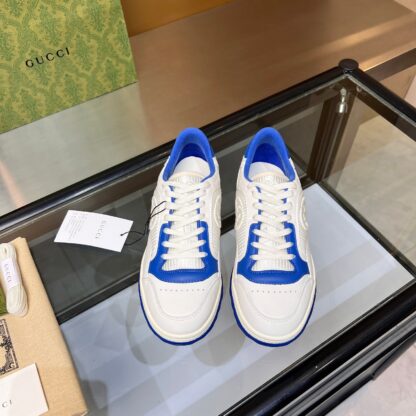 Gucci Early Spring Latest Hot 80 Couples Casual Retro Distressed White Shoes - Image 4