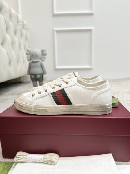 Gucci Lido series distressed casual shoes - Image 4
