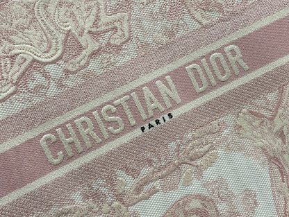 Dior Pink Tiger Large Book Tote Bag - Image 3