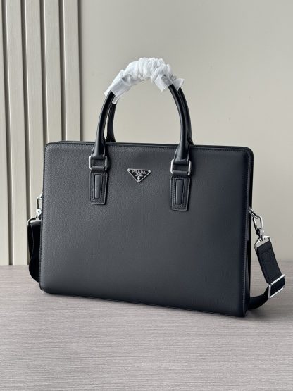 Prada Double Zip Briefcase - Image 3