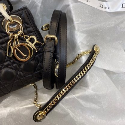Dior lady mini classic bag - Image 3
