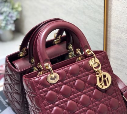 Dior Lady Classic Five-Grid Lambskin Lady Bag - Image 3