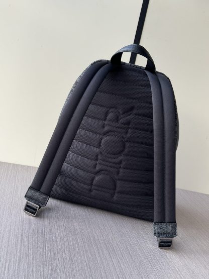 Dior black floral backpack - Image 3