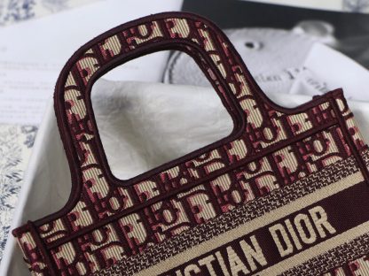 Dior mini book tote bag - Image 3