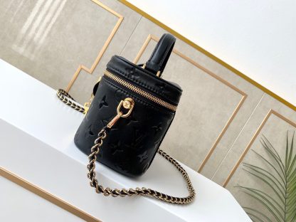 Louis Vuitton m57118 black leather bag - Image 3