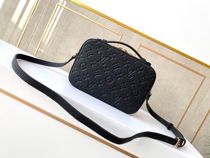 Louis Vuitton m44597 black leather bag - Image 3