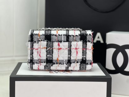 Chanel CF woolen series handbag - Image 3