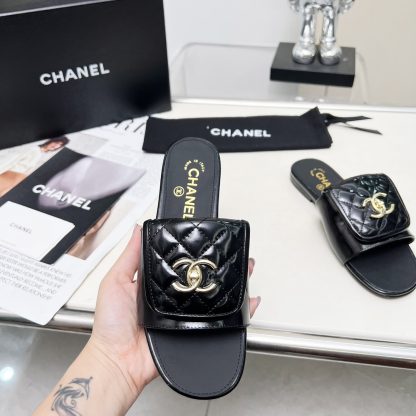 Chanel early spring dance shoes series European and American catwalk new slippers - Image 3
