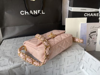 Chanel 23K cowhide wide shoulder strap shoulder bag - Image 3