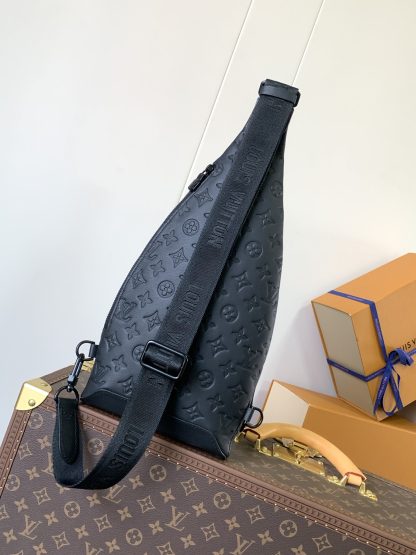 Louis Vuitton M21890 Black Pressed Duo Shoulder Bag - Image 3