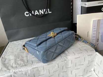 Chanel 23K cowhide wide shoulder strap shoulder bag - Image 3