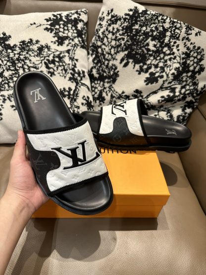 Louis Vuitton cowhide flip flops - Image 3