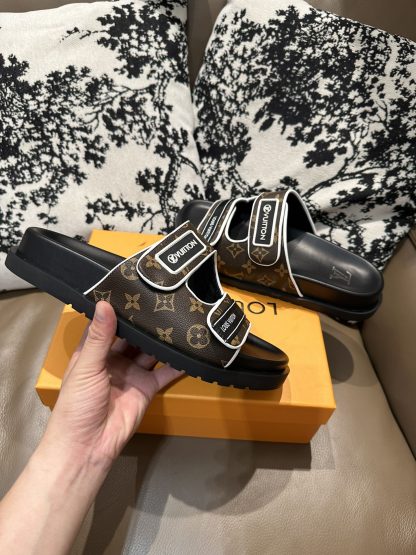 Louis Vuitton cowhide flip flops - Image 3