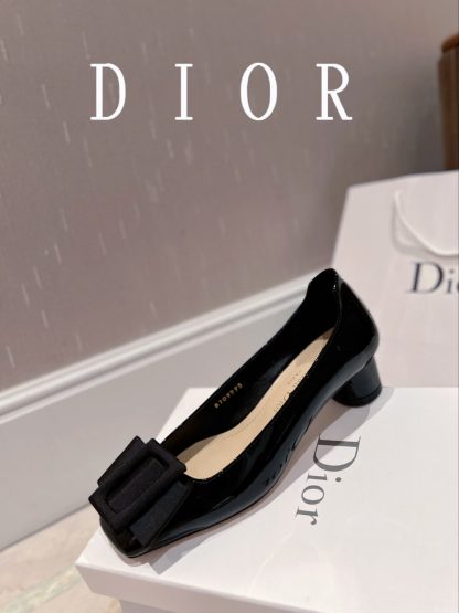 Dior Square Buckle Everyday Elegant High Heels - Image 3