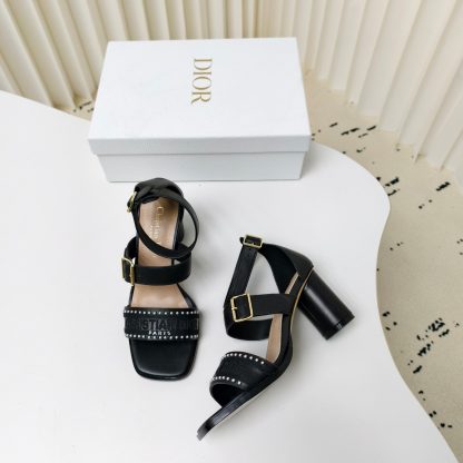 Dior Color-blocked Roman Heels - Image 3