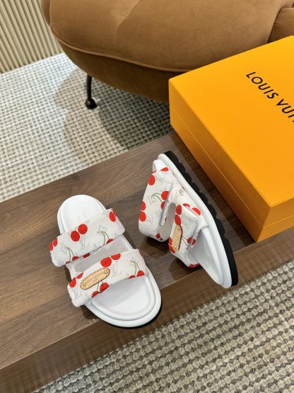 Louis Vuitton classic old pattern slippers - Image 3