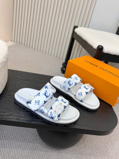 Louis Vuitton classic old pattern slippers - Image 3