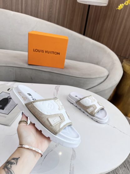 Louis Vuitton Vintage Chic Slippers - Image 3