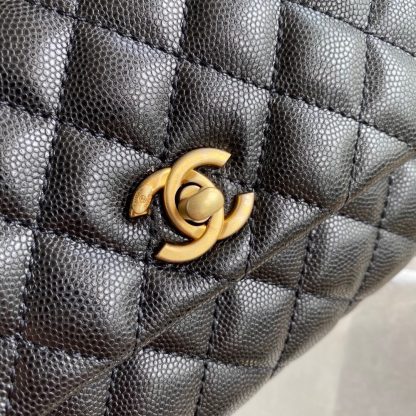 Chanel black ball with black ball handle fashion crossbody bag - Image 3